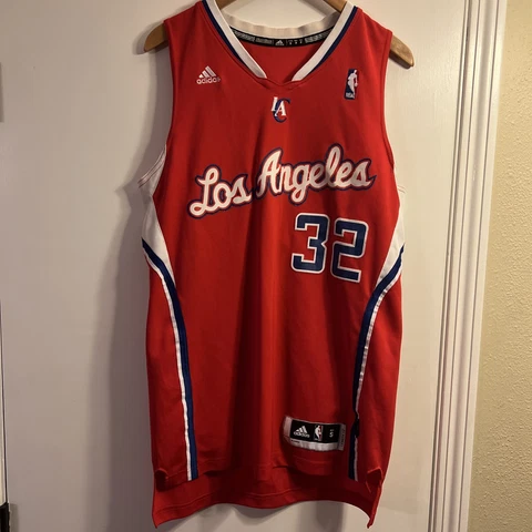 2013 Blake Griffin Adidas Red  Jersey Los Angeles Clippers Script Sewn Sz small Cover