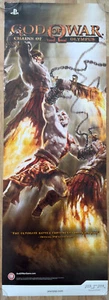 God Of War: Chains Of Olympus RARE PSP Promotional Poster - Picture 1 of 2