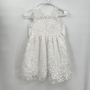 Rare Editions Girl Sleeveless Flower Girl Fit & Flare Dress Size 5 - Picture 1 of 12