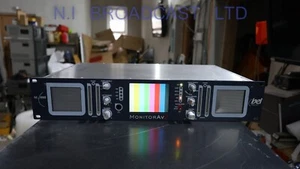Bel monitorAV2  video /audio monitor unit with speakers, aes, analog etc - Picture 1 of 10