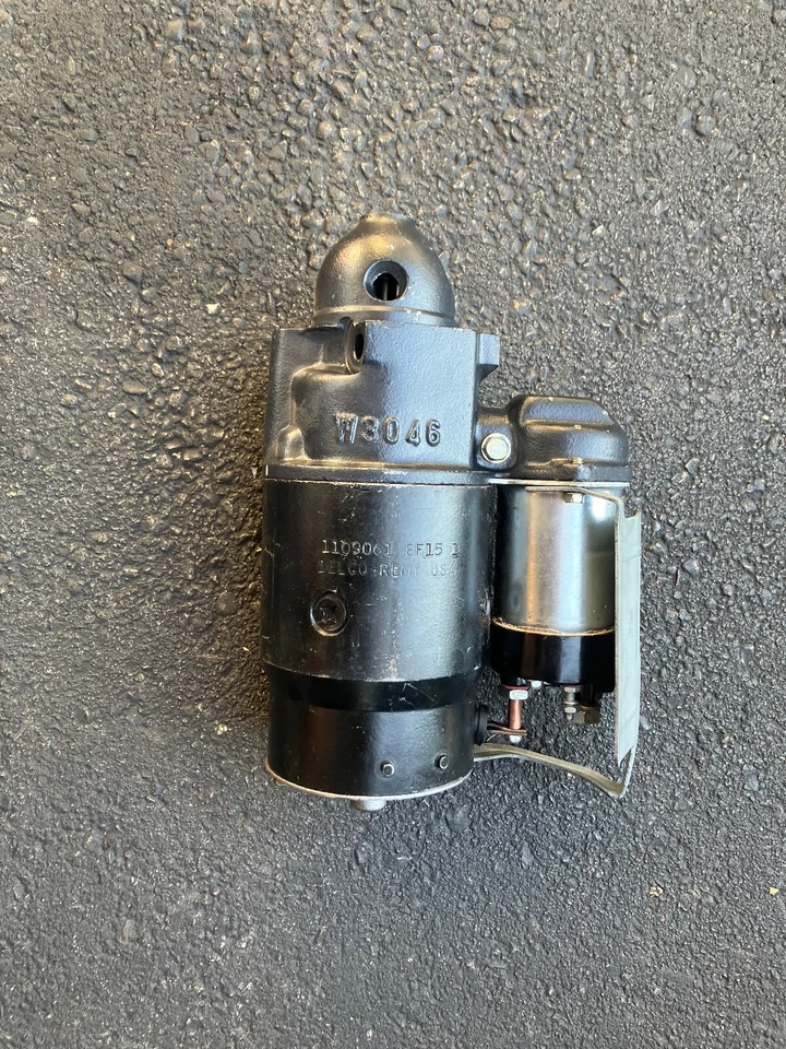 Delco Remy Starter 1109061 Fecha 8F15 BBC 1965-70 Corvette transmisión manual 8 F 15 Foto 1 de 4