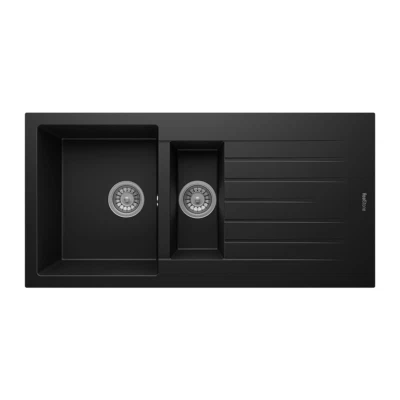 Küche Spüle Granitspüle Einbauspüle 100x50 cm Küchenspüle Spülbecken – 7 Farben - Bild 1 von 4