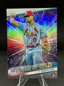 MASYN WINN 2024 Topps estrellas novatas de MLB #SMLB-54 Cardenales de San Luis - Imagen 1 de 2