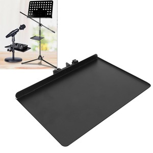 (M)Microphone Stand Sound Card Tray Universal Easy Installation Secure