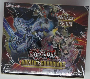 YUGIOH! ANCIENT GUARDIANS BOOSTER BOX (24 PACKS) 1st EDITION - AVAILABLE NOW - Picture 1 of 4