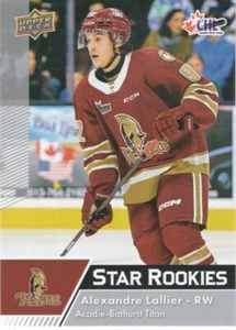 22-23 2022-23 CHL Alexandre Lallier STAR ROOKIES #366-Acadie-Bathurst Titan - Picture 1 of 1