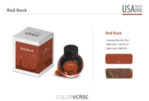 Colorverse USA Special Bottled Ink in Arizona (Red Rock- Brown) - 15mL - NEW - Picture 1 of 1