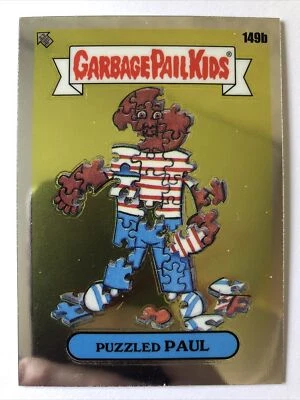 Garbage Pail Kids Topps 2021 Chrome Series 4 Puzzled Paul 149a - Image 1 of 2
