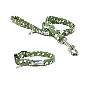 Sheep Print Dog Collar and Optional Matching Lead Set - Picture 1 of 6