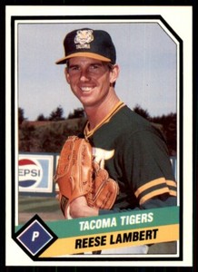 1989 CMC Tacoma Tigers Reese Lambert Tacoma Tigers #3