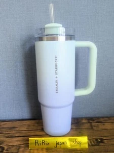 Starbucks Japan 2025 Tumbler Mug STANLEY 3WAY flowstate 30oz MintGreen Gradation - Picture 1 of 11