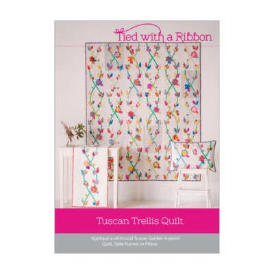 Tied with a Ribbon Quilt Pattern: Tuscan Trellis - Image 1 of 4