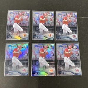Joey Votto 6 Karten Lot 2021 Bowman Platinum Baseball #22 Base Set Single Reds - Bild 1 von 8