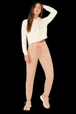 Pantalones deportivos Billabong Coffee Break nuevos con etiquetas talla mediana rosa polar ropa de salón Foto 1 de 4