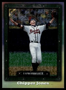 1998 Topps Gallery Expressionists Chipper Jones Atlanta Braves #95 - Picture 1 of 2