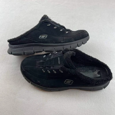 Zapatillas sin cordones Y2K Vintage Sketchers 8 negras Cyber Gorpcore futuristas Foto 1 de 4