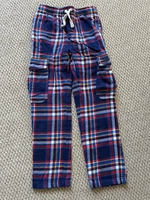 Pantalones cargo a cuadros tartán nuevos con etiquetas T Mini Boden para niños 10 años Foto 1 de 2