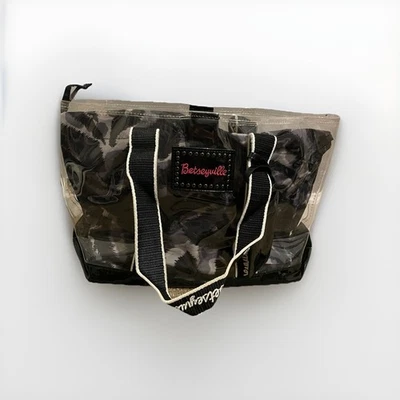 Betseyville By Betsey Johnson Animal Print  Clear Tote Purse - Image 1 of 4