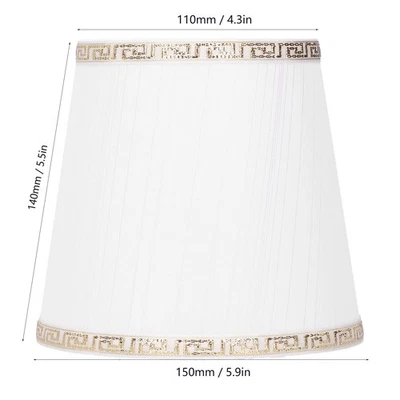 6Pcs European Style Lampshade Cover For Chandelier Wall Light W/E14 Interface L☚ - Image 1 of 4