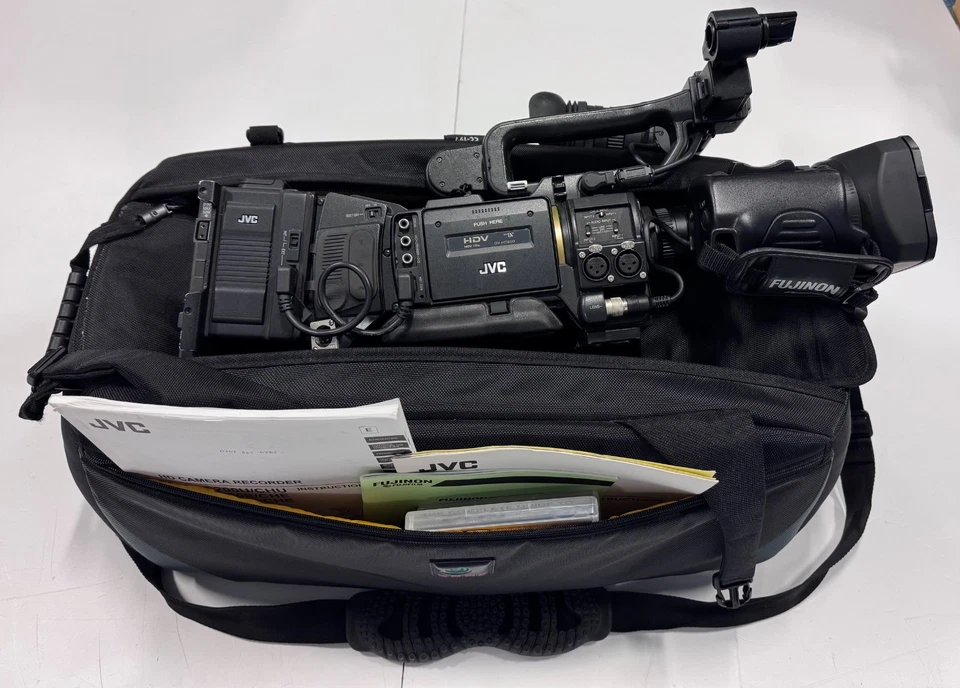 JVC 3-CCD Pro-HD Camera & Accessories. Please Read Description For More Detail. - Image 1 of 4