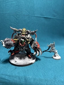 40K Orks Ghazghkull Thraka mit Makari Ghaz bemalt Makari grundiert A - Bild 1 von 4