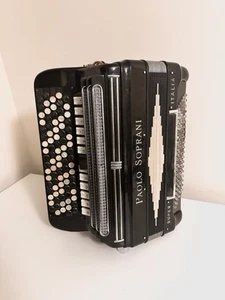 Paolo Soprani Super Italia Chromatic Button Accordion - Picture 1 of 12