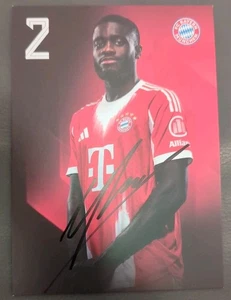 Dayot Upamecano handsignierte Autogrammkarte,autograph,DFB,FC Bayern,FCB,2025/26 - Bild 1 von 2