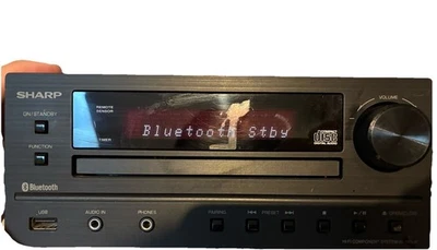SHARP XL-HF102 Compact Hi-Fi System AM FM CD Bluetooth USB AUX RCA in No Remote - Image 1 of 4