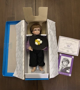 Amish Blessings Vintage 1992 Eli Porzellan Puppe in Box Edwin Knowles 14" Neu - Bild 1 von 16