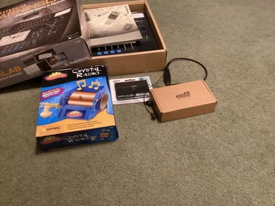 electronics learning lab / cystal radio kit lot - Image 1 of 4