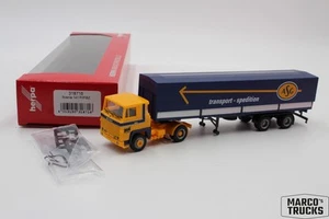 Herpa Scania 141 Planen-Semi-trailer "ASG" No. 318716 1:87 /HN3543 - Picture 1 of 1