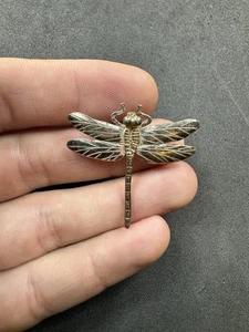 5g Vintage Argento Sterling 925 Libellula Spilla Ciondolo Gioielli Lotto V - Foto 1 di 9