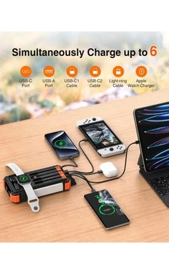 Banco de energía cargador solar BLAVOR 20000mAh Foto 1 de 4