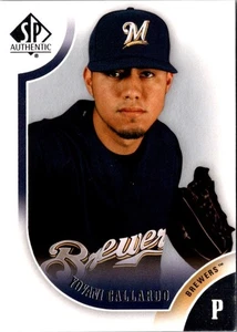 2008 Upper Deck Yovani Gallardo #53 Milwaukee Brewers Baseball Card - Picture 1 of 2