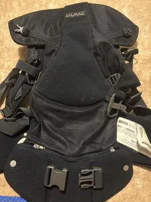 Stokke MyCarrier передняя и задняя переноска, черная - Изображение 1 из 4