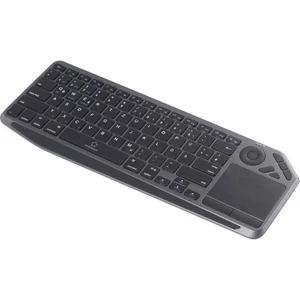 Renkforce RF-WLBTKB-300 Bluetooth®, Funk Tastatur Deutsch, QWERTZ Schwarz Int... - Bild 1 von 10