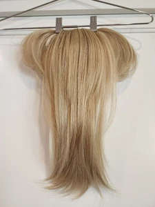 Clip de cola de caballo para cabello humano rubio - Imagen 1 de 2