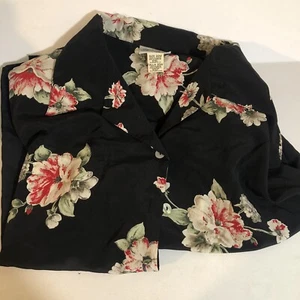 Jaclyn Smith Plus Vintage Women’s Hawaiian Top Blouse 20w Sh4 - Picture 1 of 3
