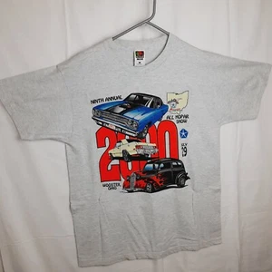 Mid Ohio Mopars 9th Annual All Mopar Car & Truck Show T Shirt Large July 2000 - Picture 1 of 9