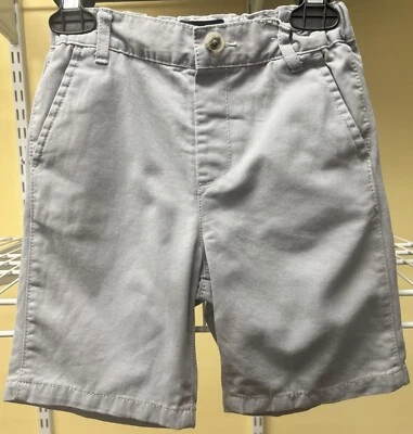 The Childrens Place Gray Adjustable Waist Boys Shorts with Pockets Size 5T New - Image 1 of 4