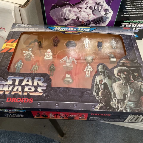 Star Wars Micro Machines Space Droids Set of 16 Figures NIB Cover
