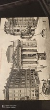 Cartolina antica Trieste. Piazza Borsa e Restaurant Dreher. Austria, 1917, vg