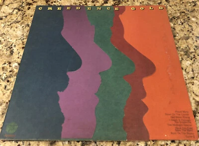 Creedence Clearwater Revival Creedence Gold LP Die-Cut Cover. Fantasy 9418. - Image 1 of 4
