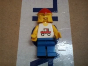 Lego Mini Figure Car Motif with Mask - Picture 1 of 3