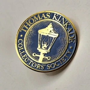 Thomas Kinkade Collectors' Society Lapel Pin Enamel Souvenir Metal Pinback VTG - Picture 1 of 3