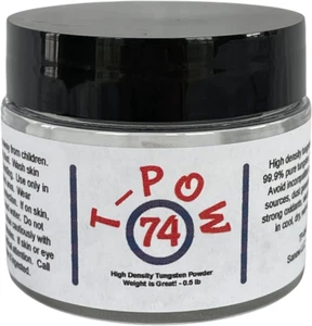 Tungsten Powder, High Density, over 99.9% Purity, 0.5 Lb - Picture 1 of 12