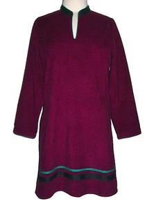 Anokhi Violet Colored Corduroy Kurta/Tunic - 100% Cotton - 3/4 Sleeves  - Picture 1 of 3