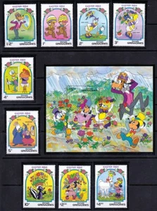 MINT NEVER HINGED GRENADA GRENADINES PART TWO DISNEY TOPICALS #580/801 CV$96.05 - Picture 1 of 6