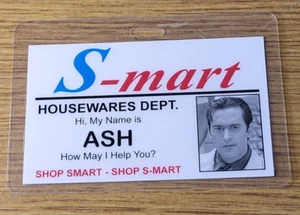 Army Of Darkness/Evil Dead ID Badge-S-mart Housewares ASH cosplay costume (A) - Picture 1 of 2