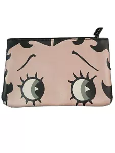 Betty Boop Sequined Glam Cosmetic Makeup Bag Ipsy X Very Clean - Picture 1 of 4